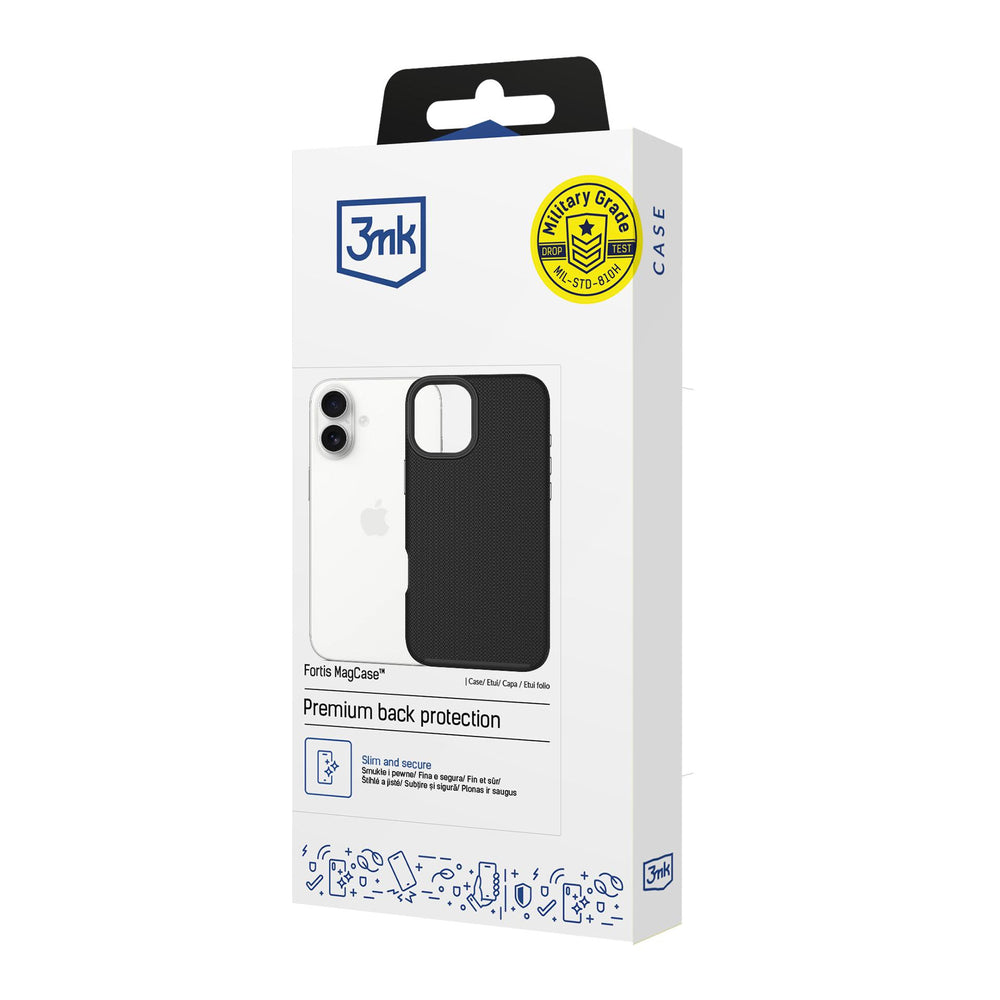 3mk Fortis MagCase for iPhone 16 - black_10