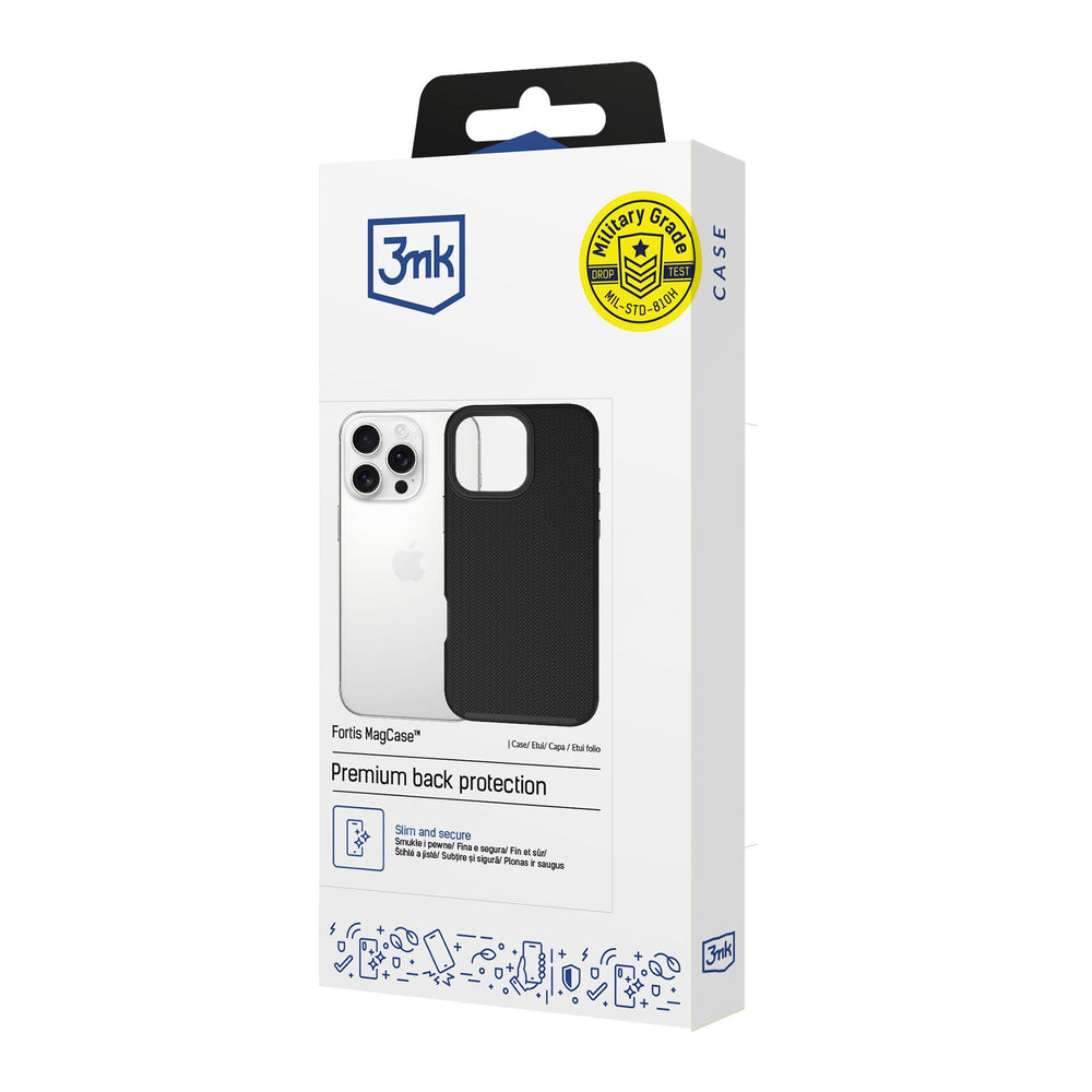 3mk Fortis MagCase for iPhone 16 Pro - Black_10