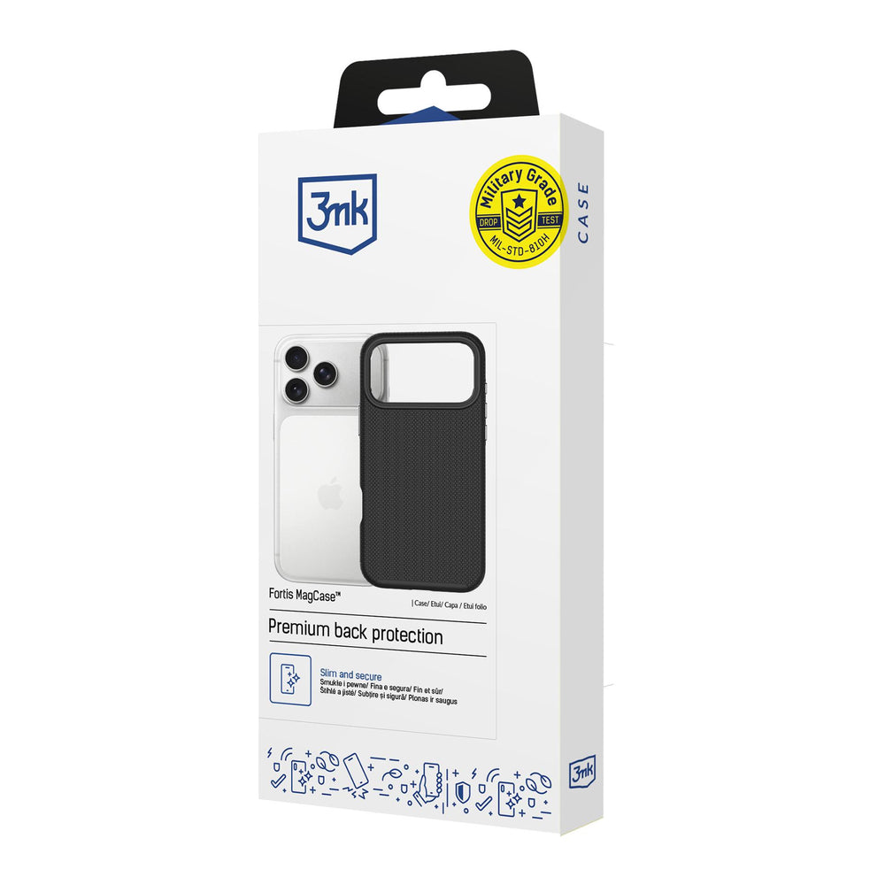 3mk Fortis MagCase for iPhone 17 Pro - Black_10