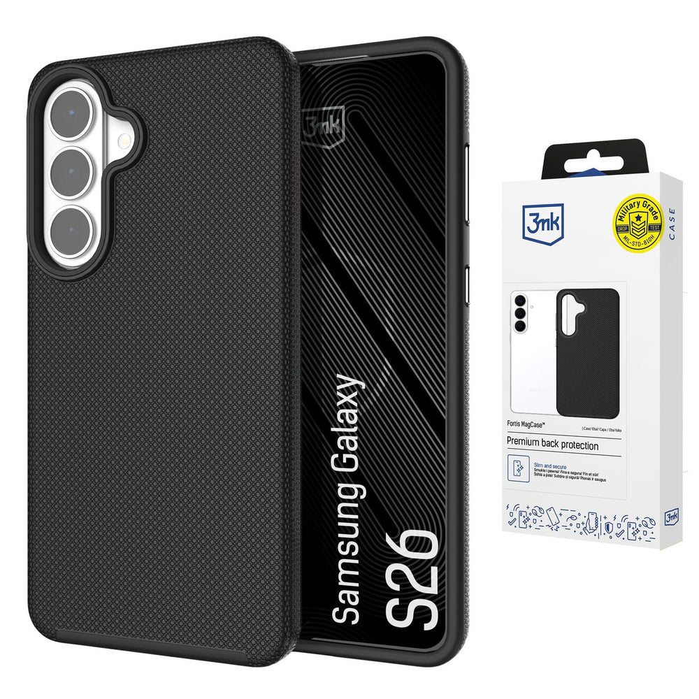 3mk Fortis MagCase for Samsung Galaxy S26 - black_0
