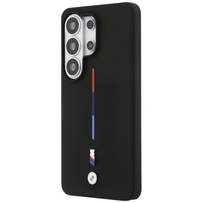 BMW M Silicone Tricolor Line MagSafe Case for Samsung Galaxy S26 Ultra - Black_1