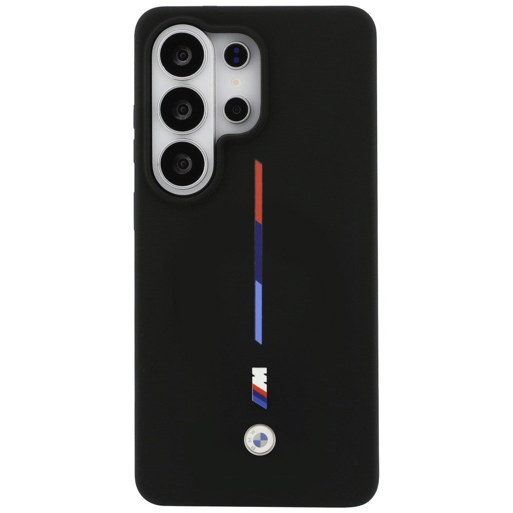 BMW M Silicone Tricolor Line MagSafe Case for Samsung Galaxy S26 Ultra - Black_2