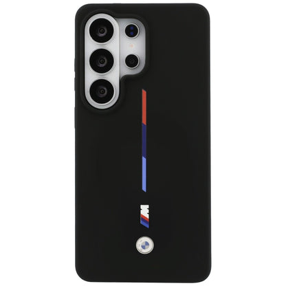 BMW M Silicone Tricolor Line MagSafe Case for Samsung Galaxy S26 Ultra - Black_2
