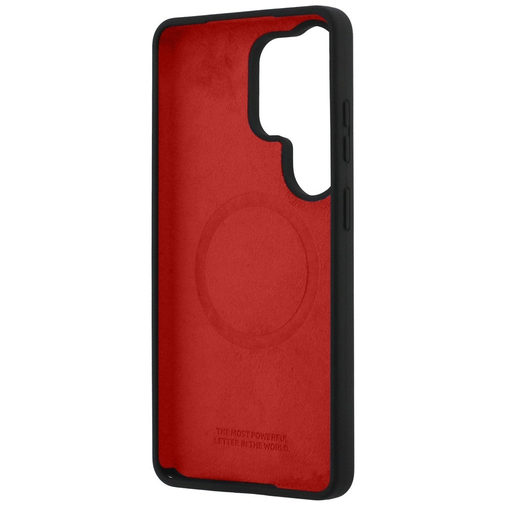 BMW M Silicone Tricolor Line MagSafe Case for Samsung Galaxy S26 Ultra - Black_6