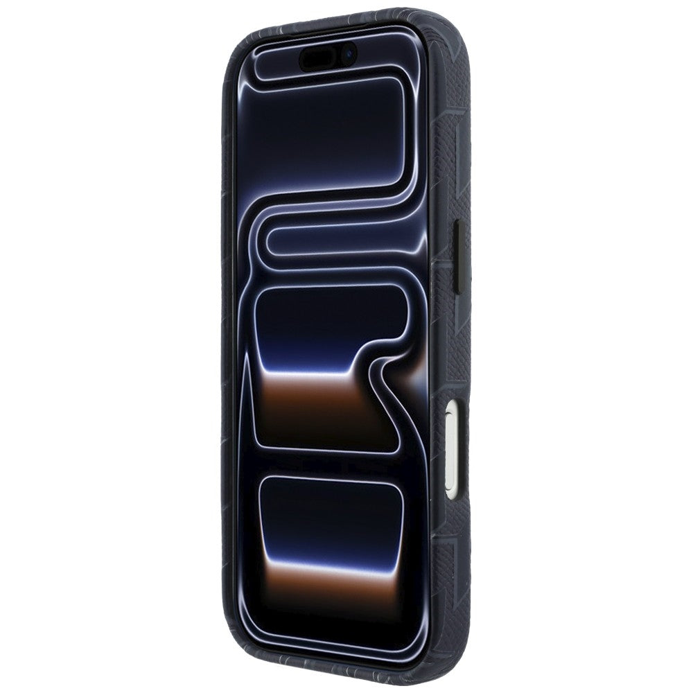 Karl Lagerfeld Monogram Logo MagSafe Case for iPhone 17 Pro - Blue_4