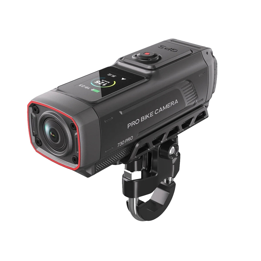 AKEEYO 730Pro 4K Handlebar Video Recorder Sports Camera for Bikes and Motorcycles - Black_1