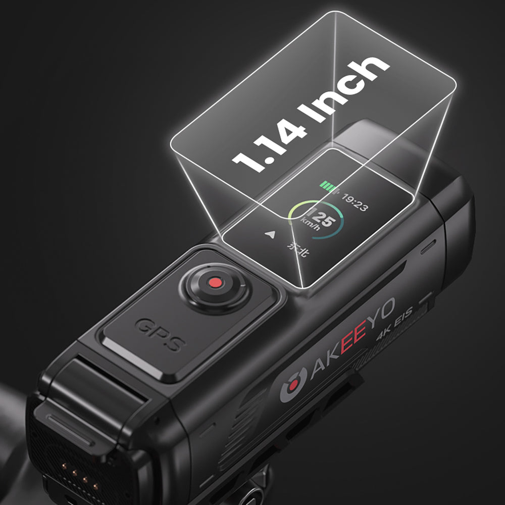 AKEEYO 730Pro 4K Handlebar Video Recorder Sports Camera for Bikes and Motorcycles - Black_13