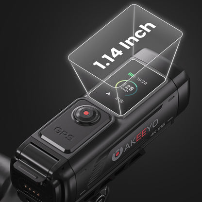 AKEEYO 730Pro 4K Handlebar Video Recorder Sports Camera for Bikes and Motorcycles - Black_13