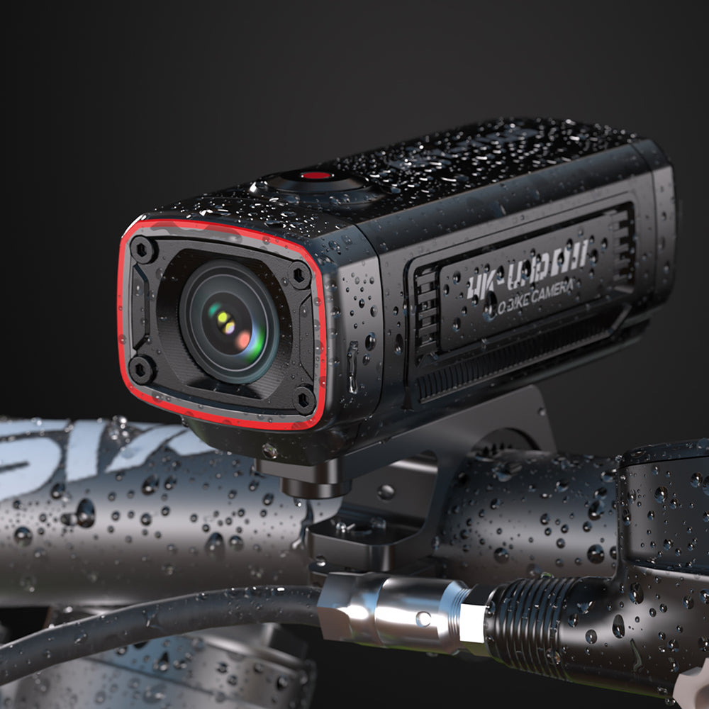 AKEEYO AKY-710S 4K Motorcycle Handlebar Video Recorder - Black_3