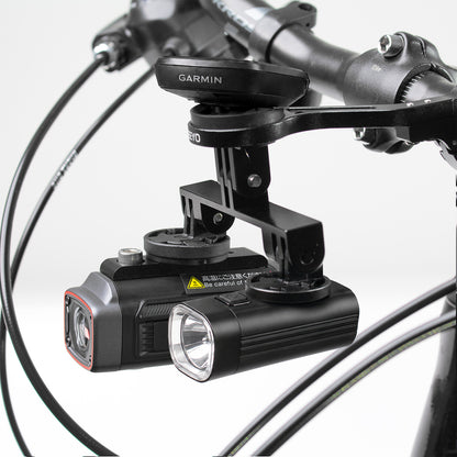 AKEEYO Camera Mount with Headlight - Black_2