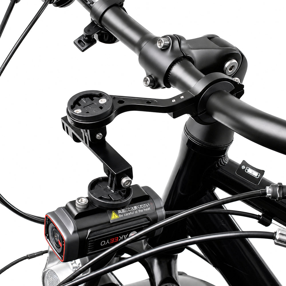 AKEEYO Camera Mount with Headlight - Black_3