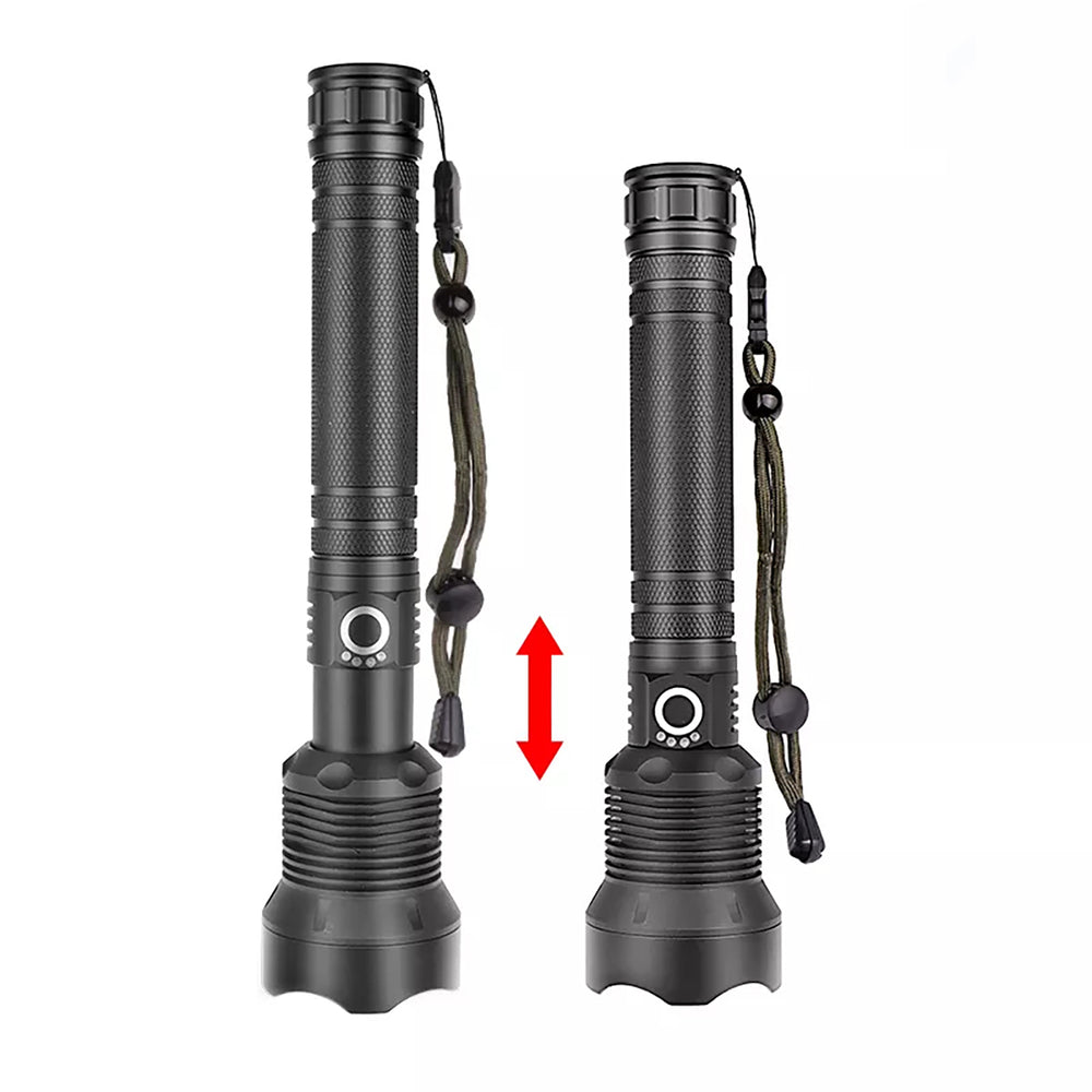Wozinsky WLT-20W tactical flashlight 20 W 2000 lm CREE diodes IP65 with adjustable beam - black_2
