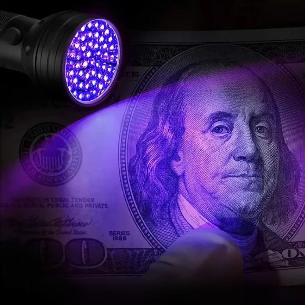 Wozinsky WLT-51L IP65 UV Flashlight for Trace Detection - Black_5