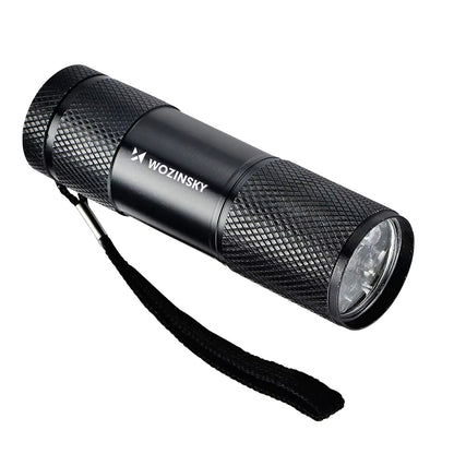 Wozinsky WLD-9L IP65 UV Flashlight for Trace Detection - Black_1