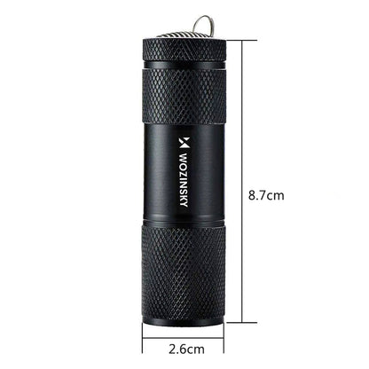 Wozinsky WLD-9L IP65 UV Flashlight for Trace Detection - Black_2