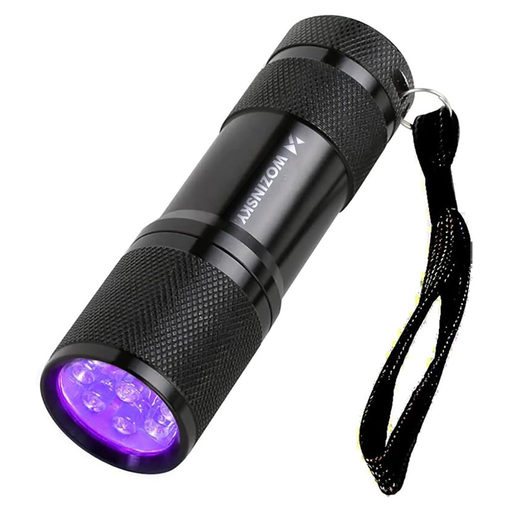 Wozinsky WLD-9L IP65 UV Flashlight for Trace Detection - Black_3