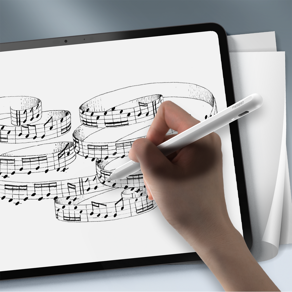 Metapen Pencil A12 for iPad - White_10