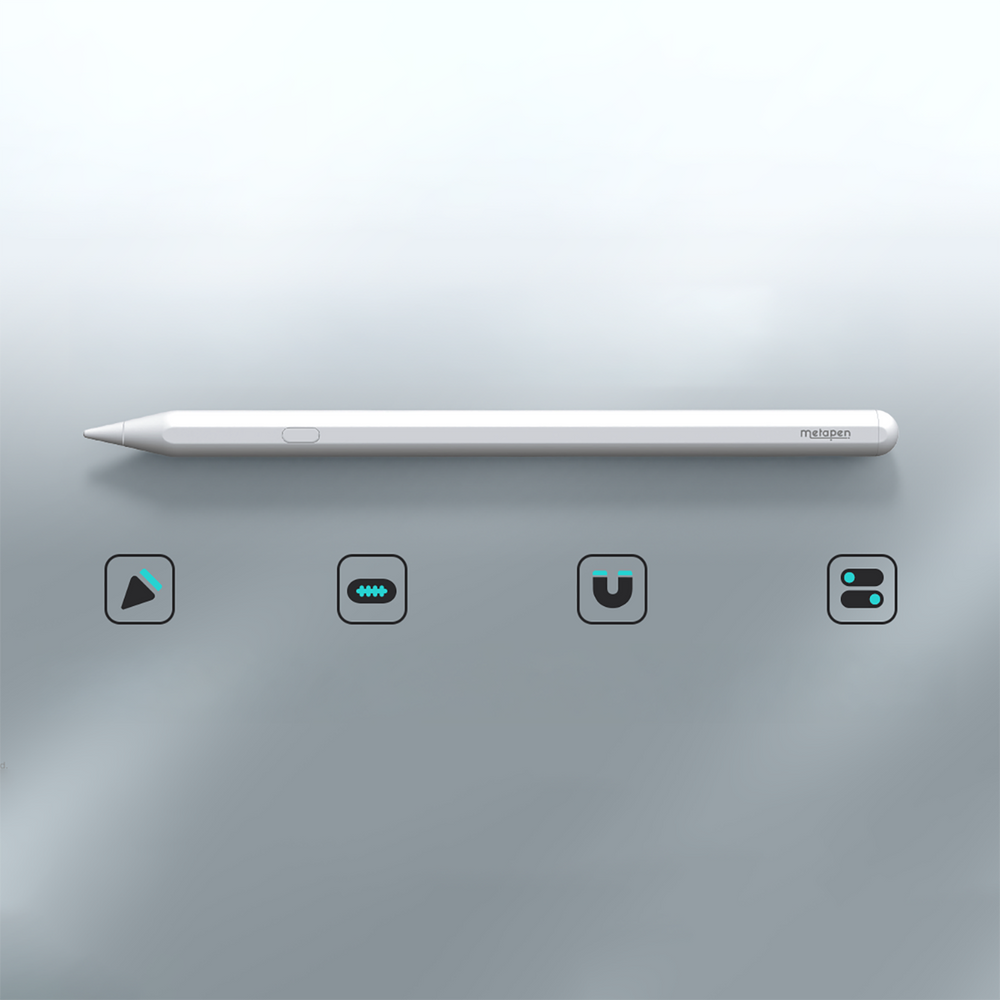 Metapen Pencil A12 for iPad - White_5