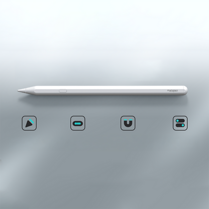 Metapen Pencil A12 for iPad - White_5
