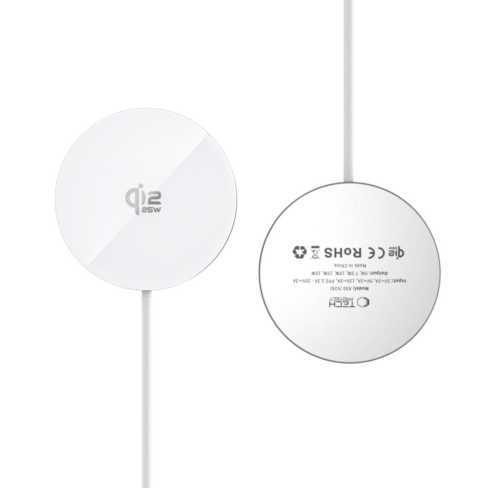 Tech-Protect A50 MagSafe 25W QI2.2 Wireless Charger - White_3