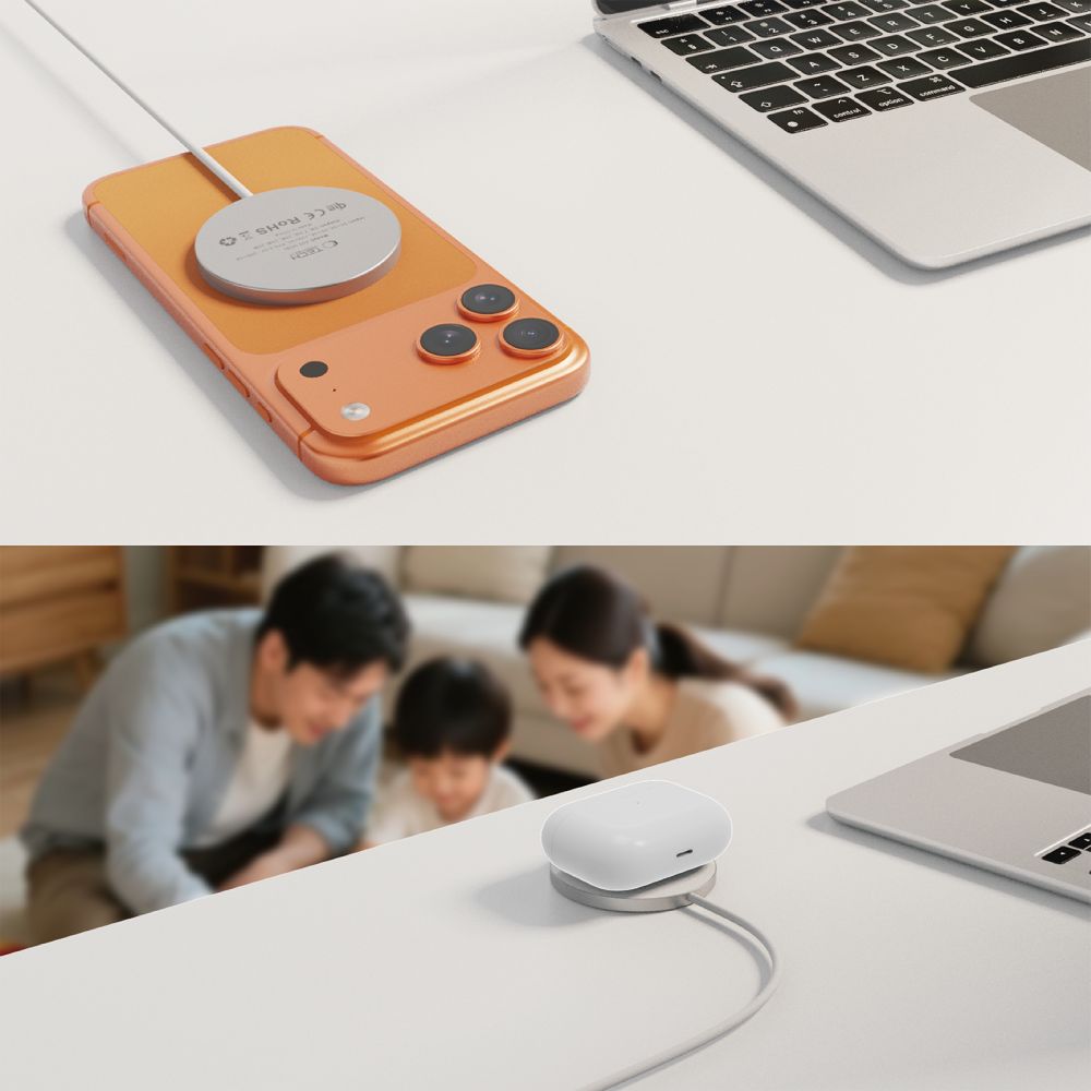 Tech-Protect A50 MagSafe 25W QI2.2 Wireless Charger - White_5