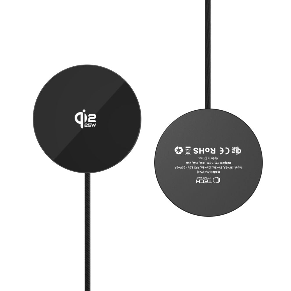 Tech-Protect A50 MagSafe 25W QI2.2 Wireless Charger - Black_3