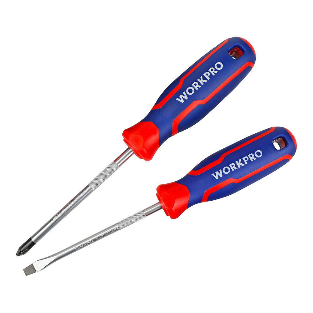 Chaves de fenda, conjunto de 2 peÃ§as. workpro_0