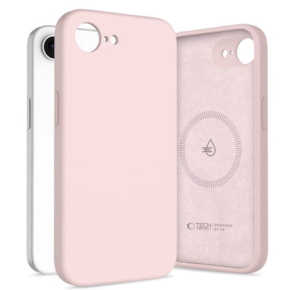 Tech-Protect Silicone MagSafe Case for iPhone 16e / 17e - Pink_1