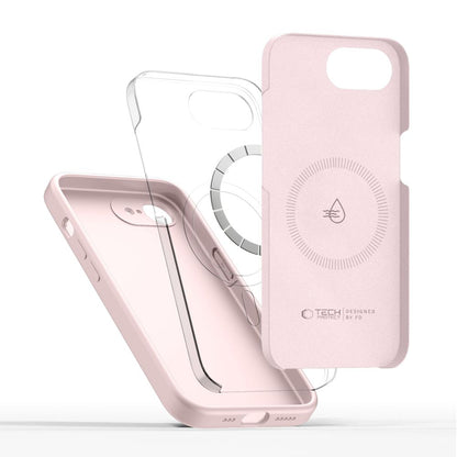 Tech-Protect Silicone MagSafe Case for iPhone 16e / 17e - Pink_2