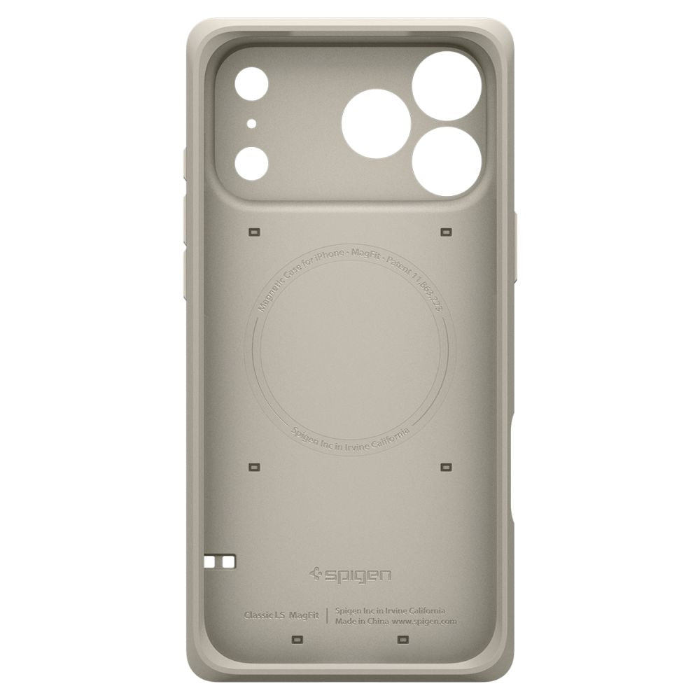 Hard Case Spigen Classic LS with MagSafe for Apple iPhone 17 Pro Max, Stone ACS10478_3