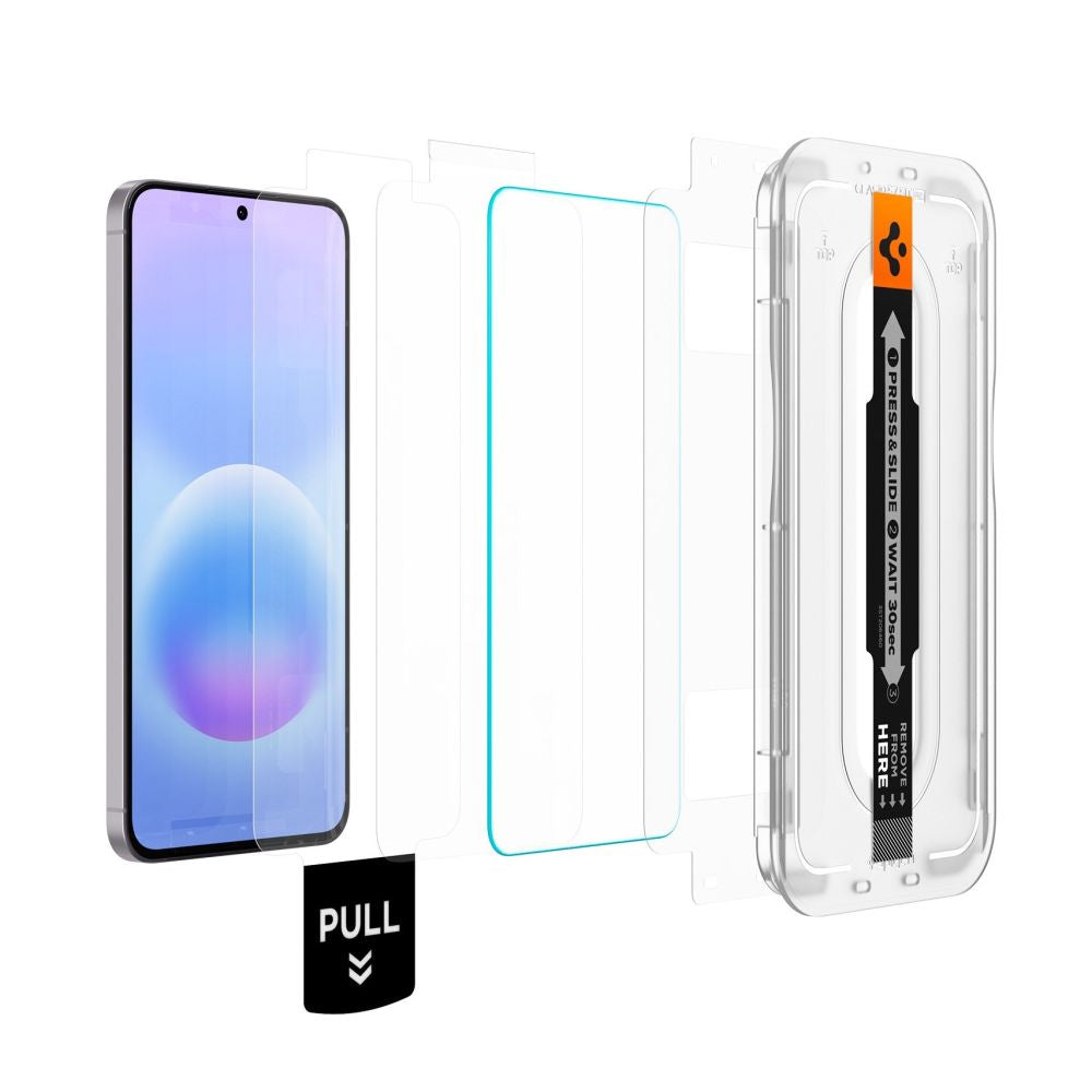 Spigen Glas.tR EZ Fit Pro 2-Pack Tempered Glass for Samsung Galaxy A57 5G_1