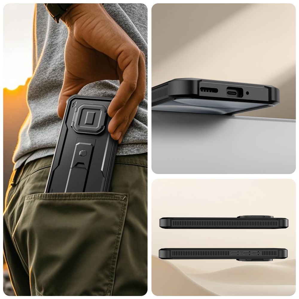 Tech-Protect Kevlar Cam+ 2-set case for Xiaomi Redmi Note 15 Pro 5G - black_1