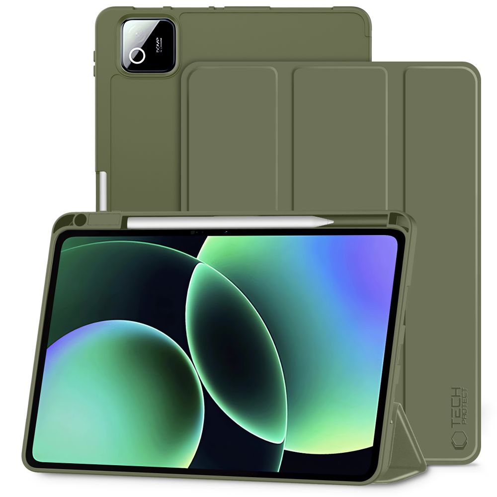 Tech-Protect SmartCase Pen case for Xiaomi Pad 11.2" - olive_0