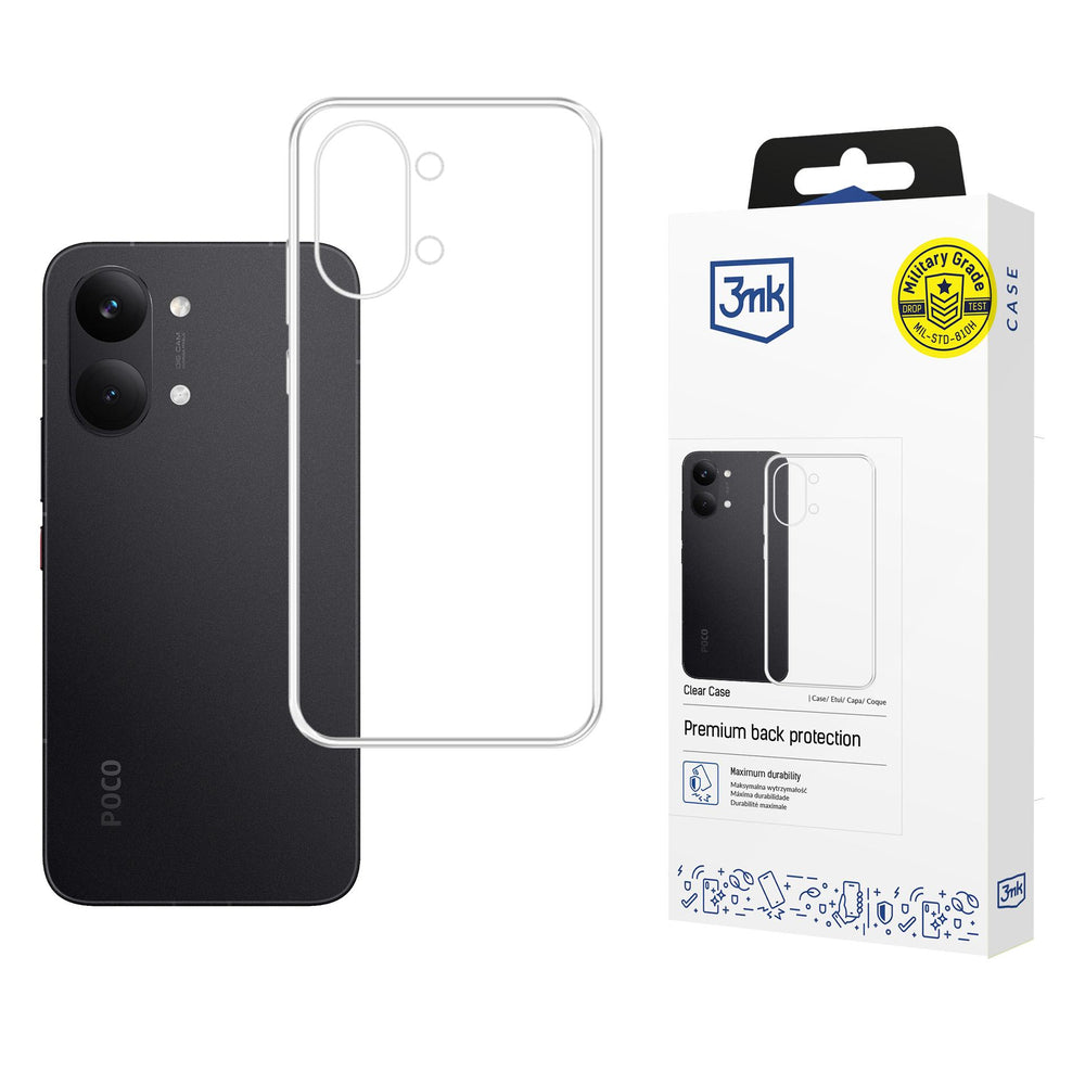 3mk Clear Case for Xiaomi Poco X8 Pro Max - transparent_0