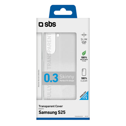SBS Skinny Cover for Samsung Galaxy S25 - Transparent_1