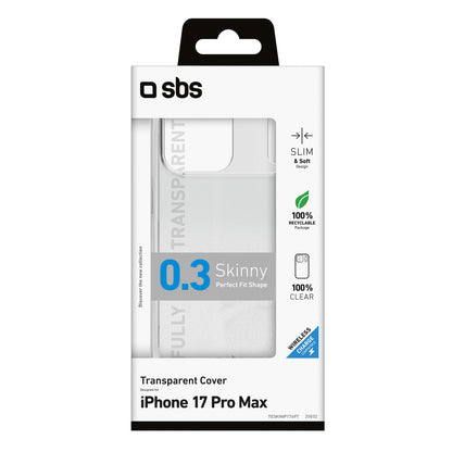 SBS Skinny Cover for iPhone 17 Pro Max - Transparent_1
