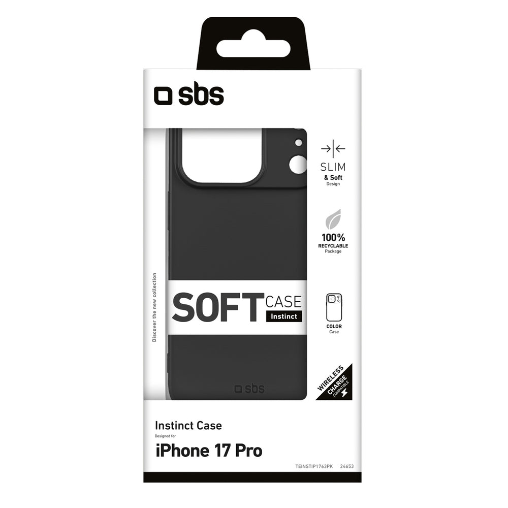 SBS Instinct iPhone 17 Pro Case - Black_1