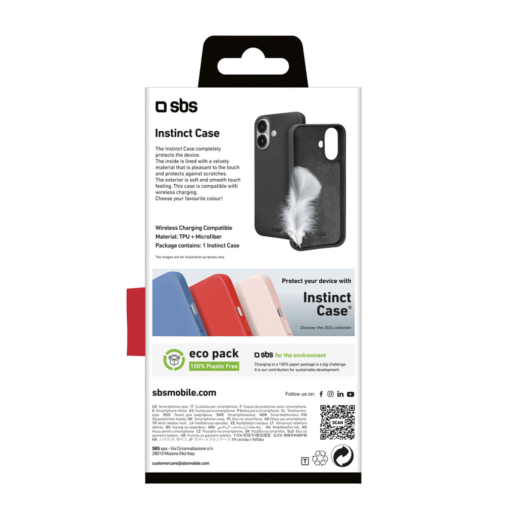 SBS Instinct iPhone 16 Case - Black_3