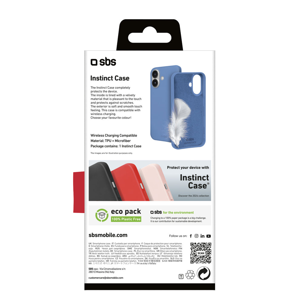 SBS Instinct iPhone 16 Case - Blue_3