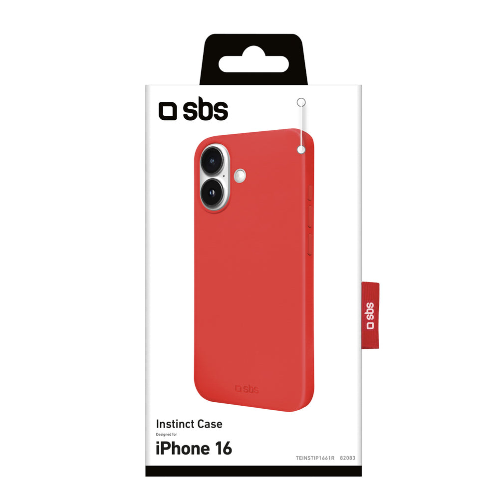SBS Instinct iPhone 16 Case - Red_1