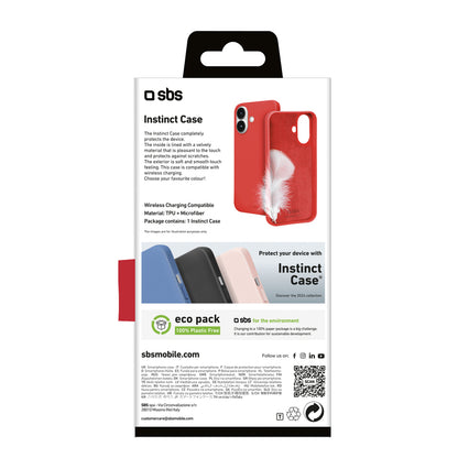 SBS Instinct iPhone 16 Case - Red_2