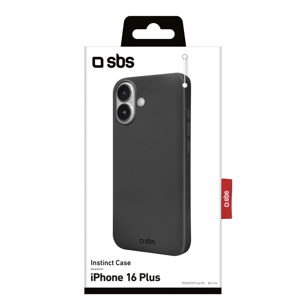 SBS Instinct Case for iPhone 16 Plus - Black_1
