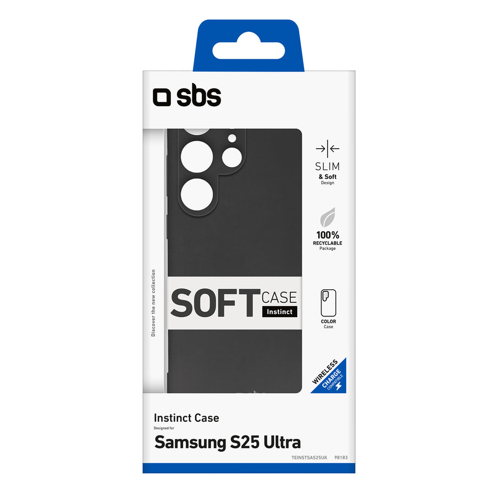 SBS Instinct Case for Samsung Galaxy S25 Ultra - Black_1
