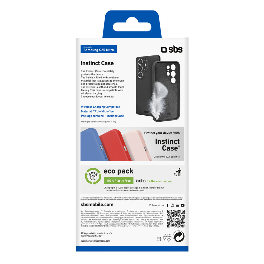 SBS Instinct Case for Samsung Galaxy S25 Ultra - Black_2