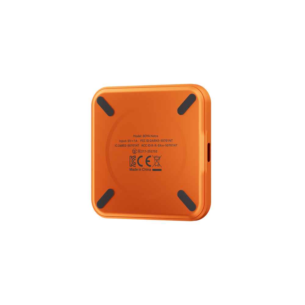 BOYA Notra Voice Recorder with AI Transcription - Orange_2
