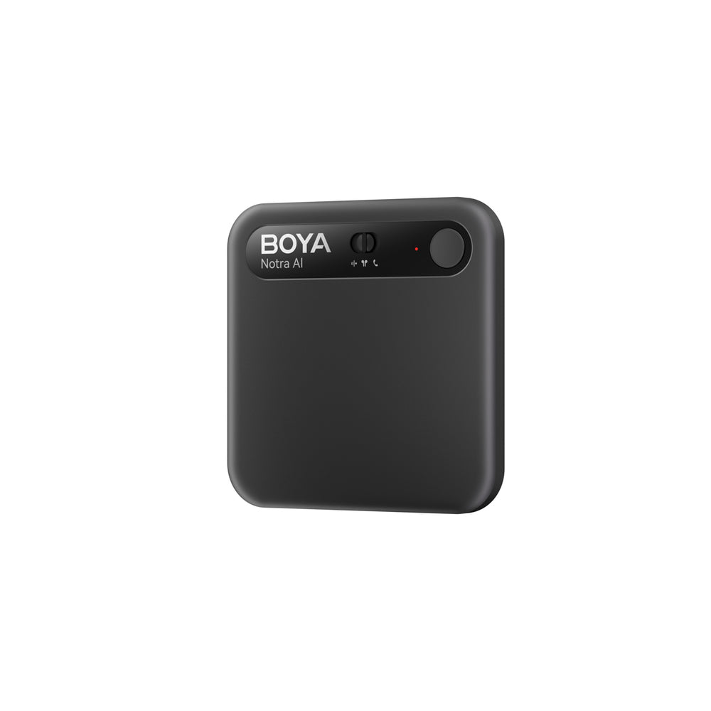 BOYA Notra Voice Recorder with AI Transcription - Black_1