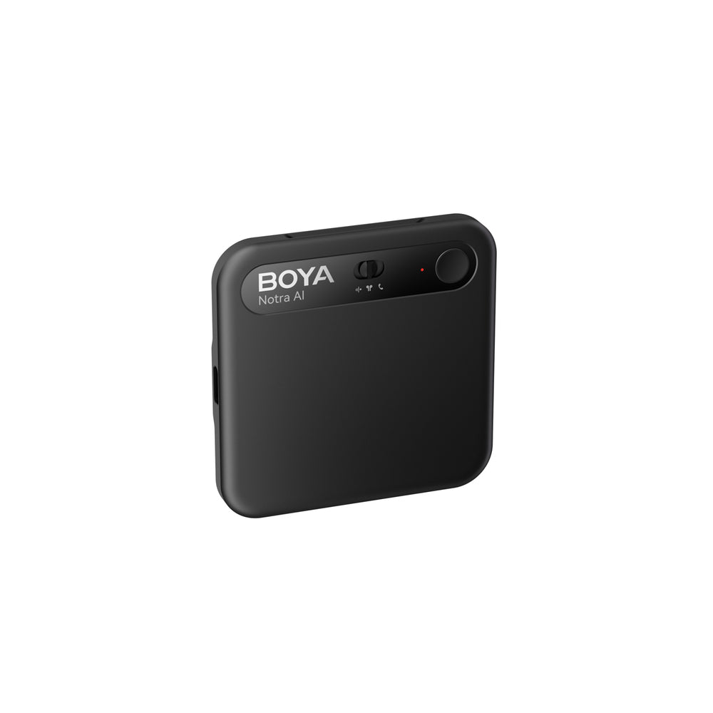 BOYA Notra Voice Recorder with AI Transcription - Black_4