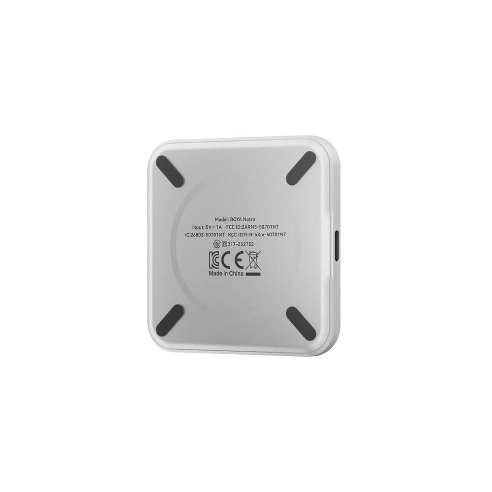 BOYA Notra Voice Recorder with AI Transcription - Silver_3