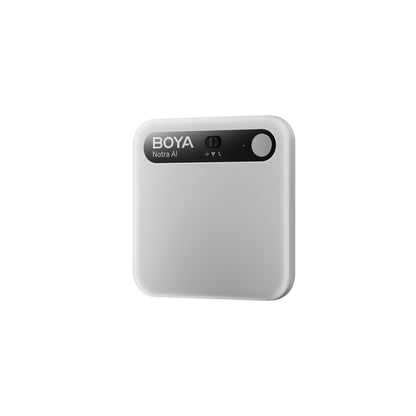 BOYA Notra Voice Recorder with AI Transcription - Silver_2