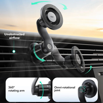 ESR OmniLock MagSafe Car Air Vent Mount - Black_5